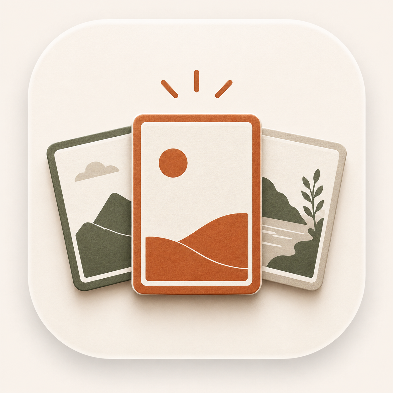 EverJourn app icon showing a collection of meaningful photographs